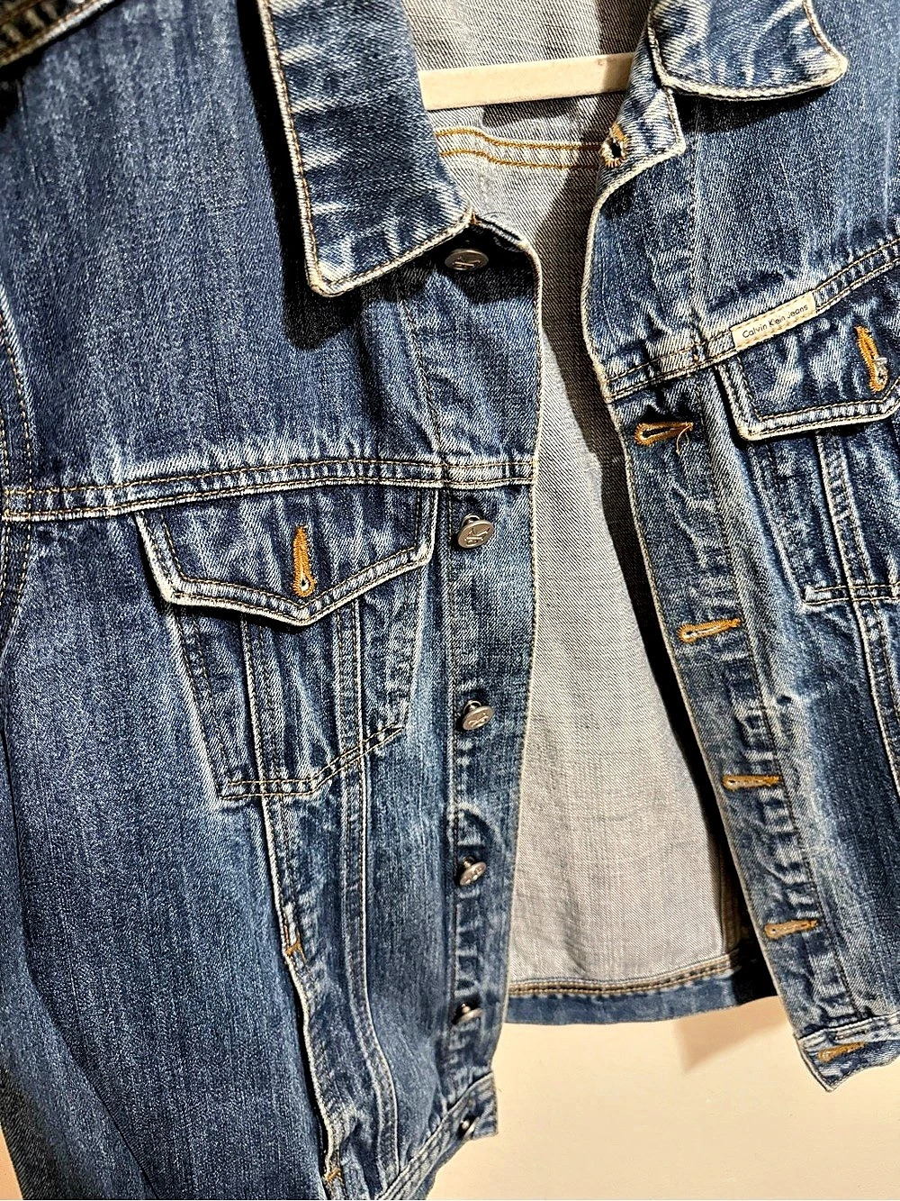 Calvin Klein Jeans Vintage Calvin Klein Jeans Denim Trucker Jacket Vintage Denim
